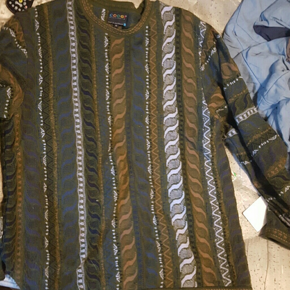Wool coogi sweater