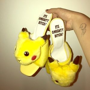 pikachu slipper (on vacation ship after 1/23)