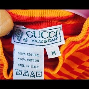 Vintage Gucci Striped Sleeveless Top