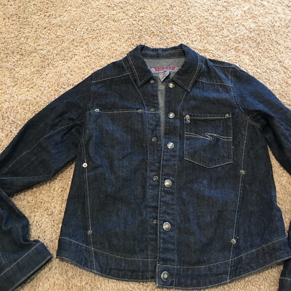Silver Jean shirt