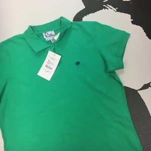 NEW Lilly Pulitzer Green Polo Sz XL