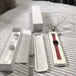 Apple Watch with 2 bands