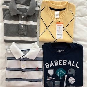 Gap Gymboree nautica boys tshirts