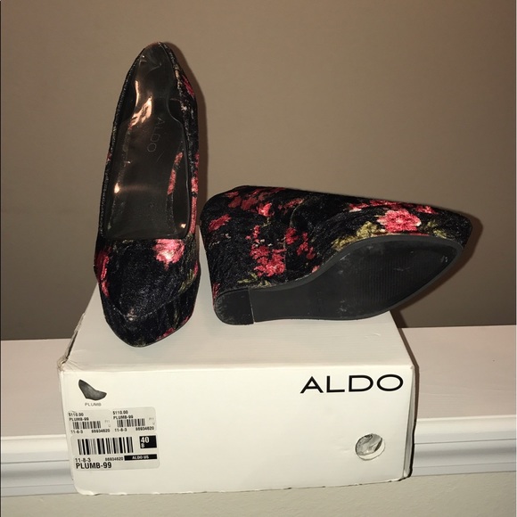 Aldo flowery wedge - Picture 2 of 3