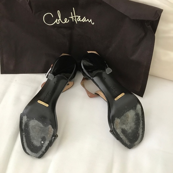Cole Haan London Air.T-Strap Black Patent - Picture 6 of 7