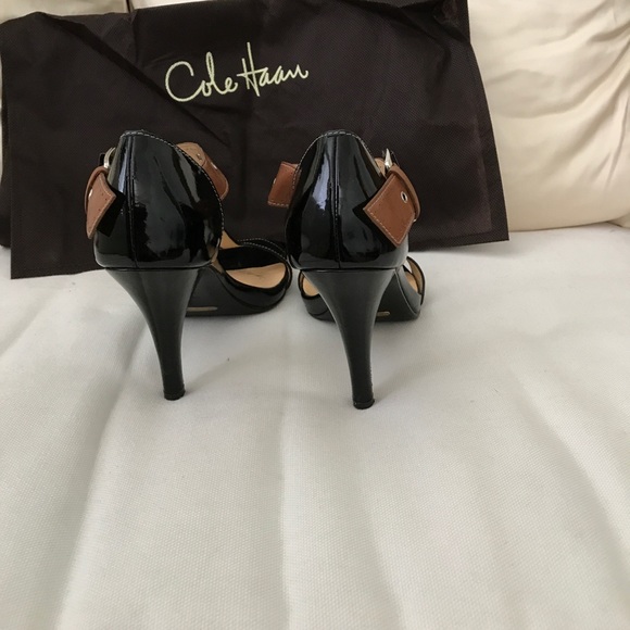 Cole Haan London Air.T-Strap Black Patent - Picture 7 of 7