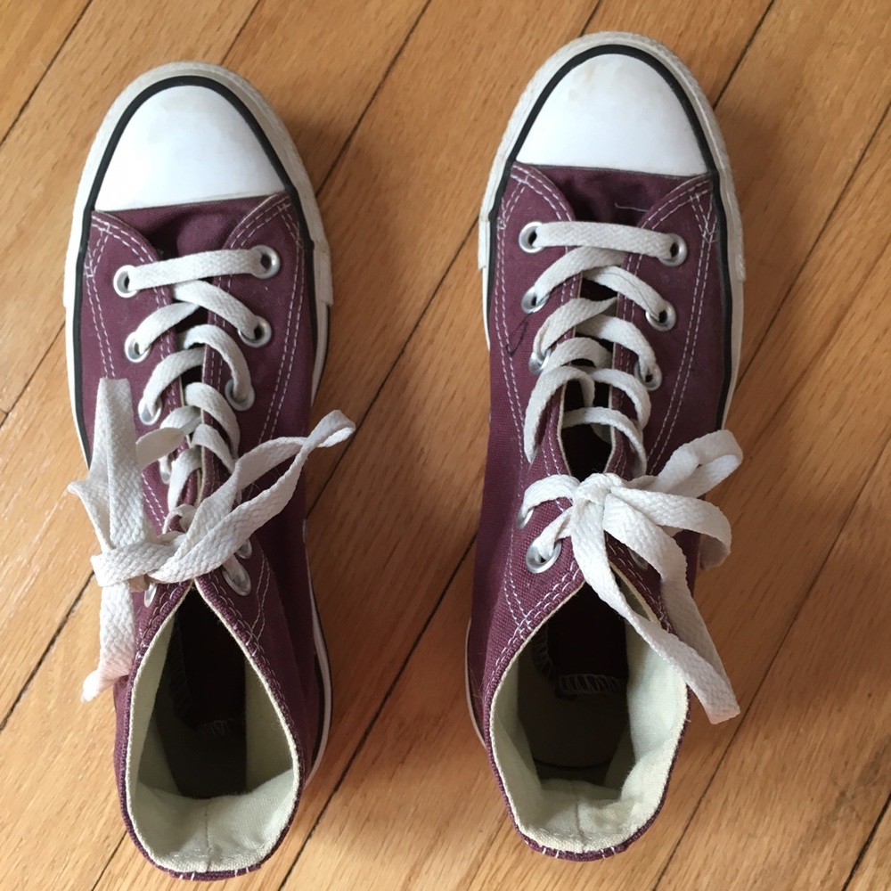 Converse All Star Purple Sneakers