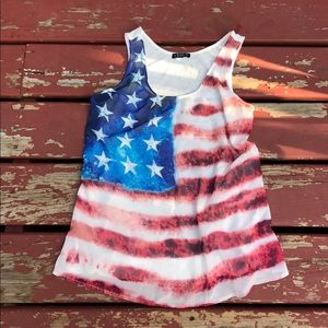 US flag tank, size medium