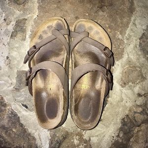 Birkenstock brown sandals