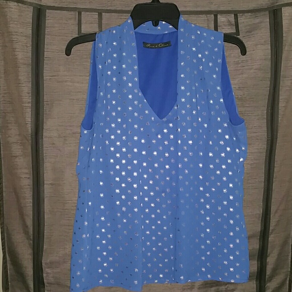 Royal blue dress tank - Picture 3 of 4