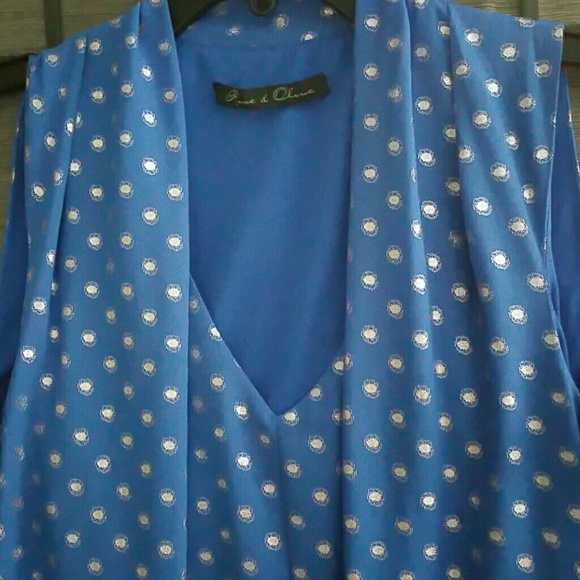 Royal blue dress tank - Picture 4 of 4