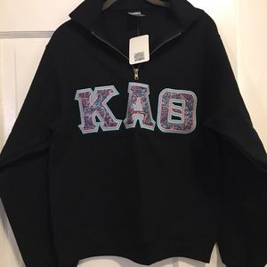 Kappa Alpha Theta Half Zip Sweatshirt