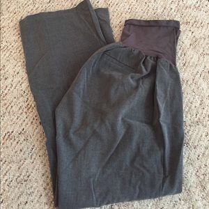 Grey maternity dress slacks!