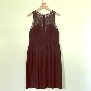 Sexy fine black lace dress - Sandro