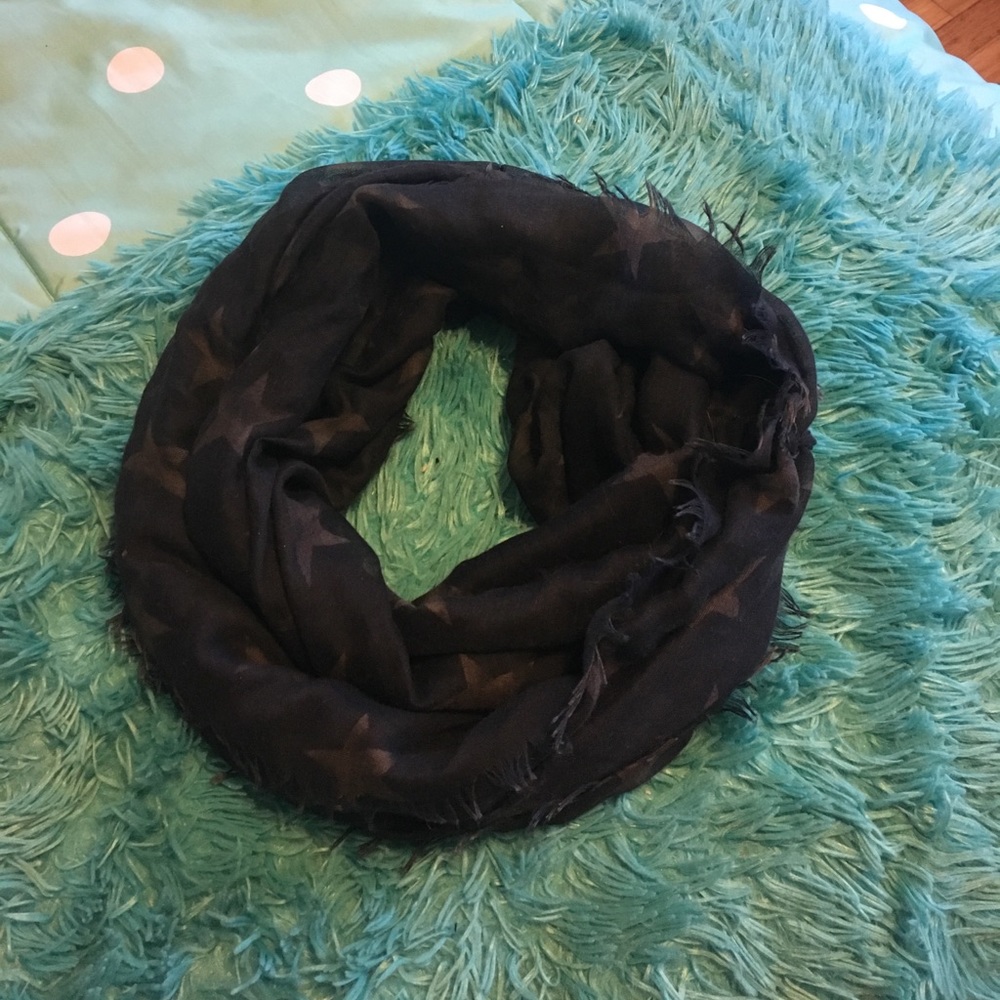 Navy blue scarf
