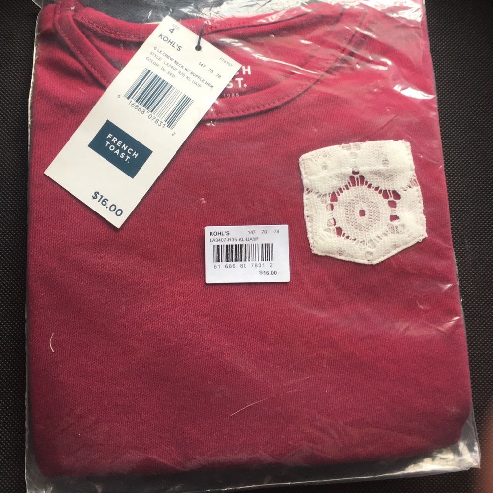 Girls long sleeve