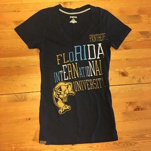 FIU Florida International University fitted V Neck