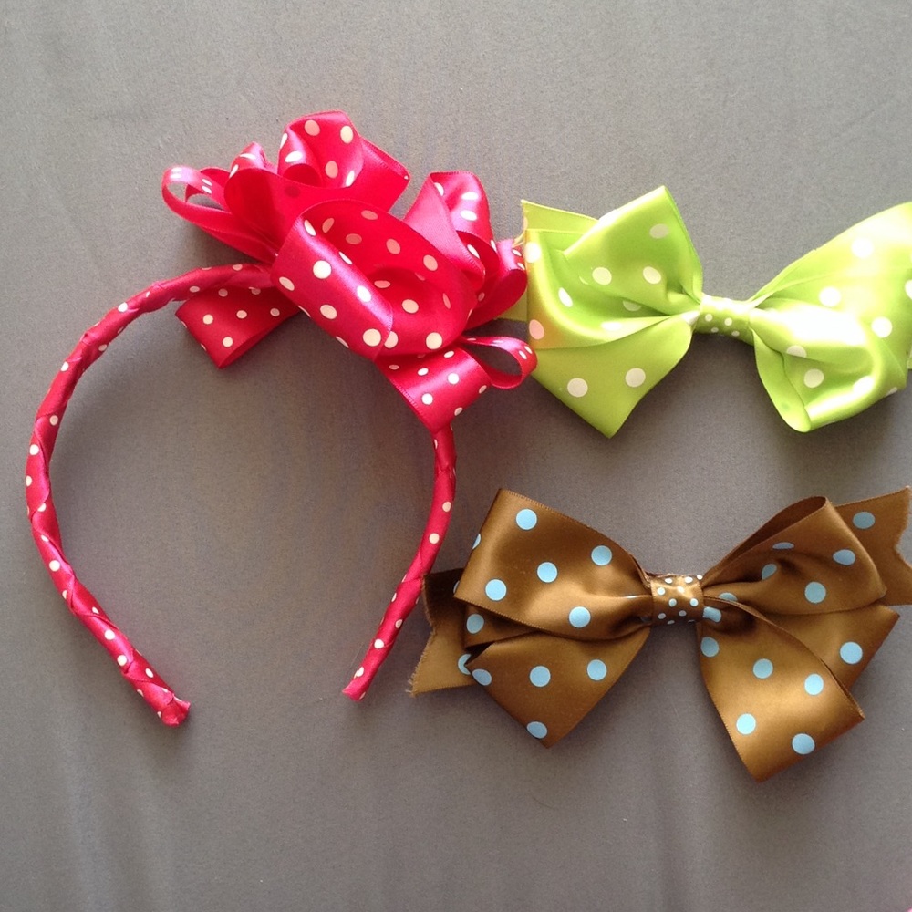 Bowes and head bands