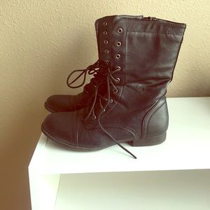 Black Combat Boots