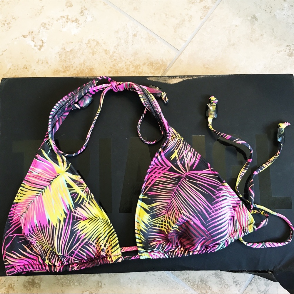*MOVING SALE* H&M Neon Festival Print Bikini NEW