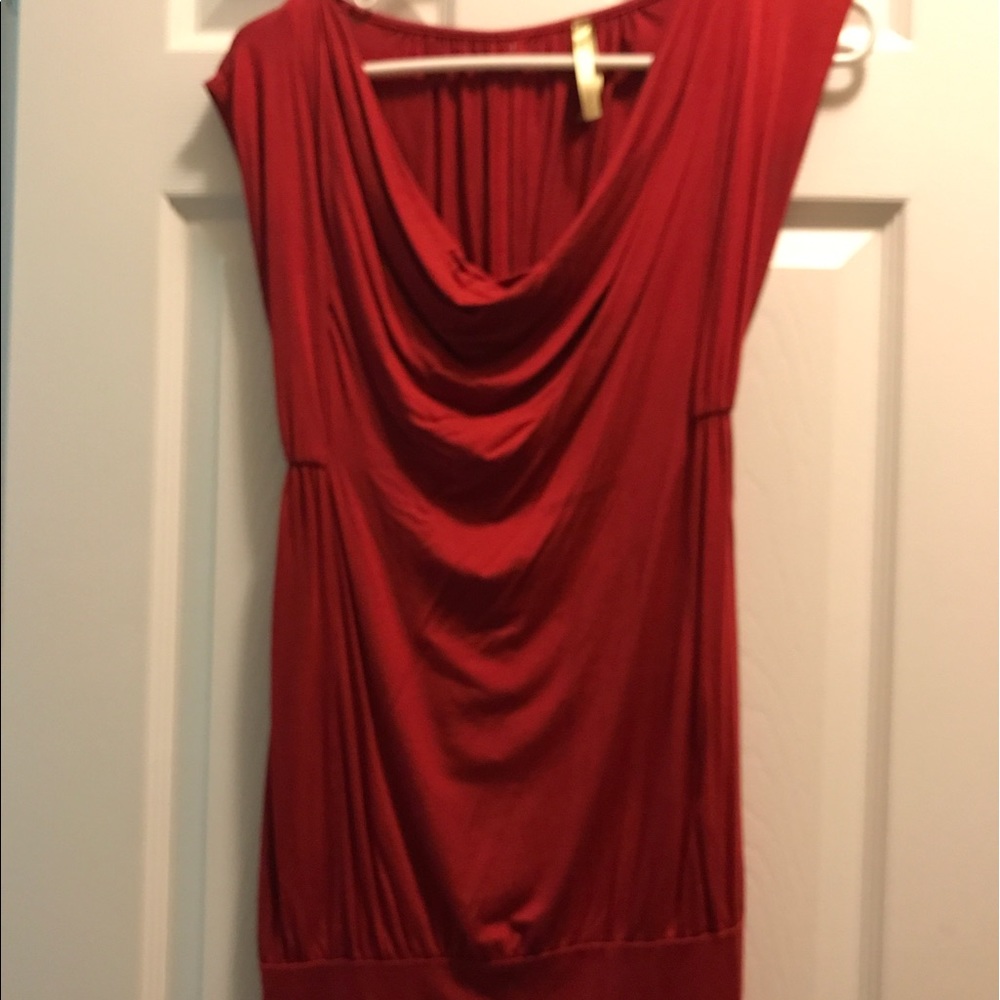 Red dress