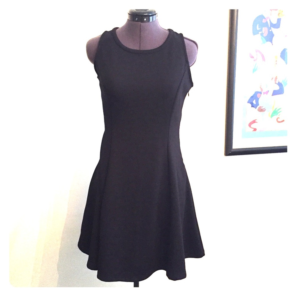NWOT perfect little black sleeveless A-line dress!
