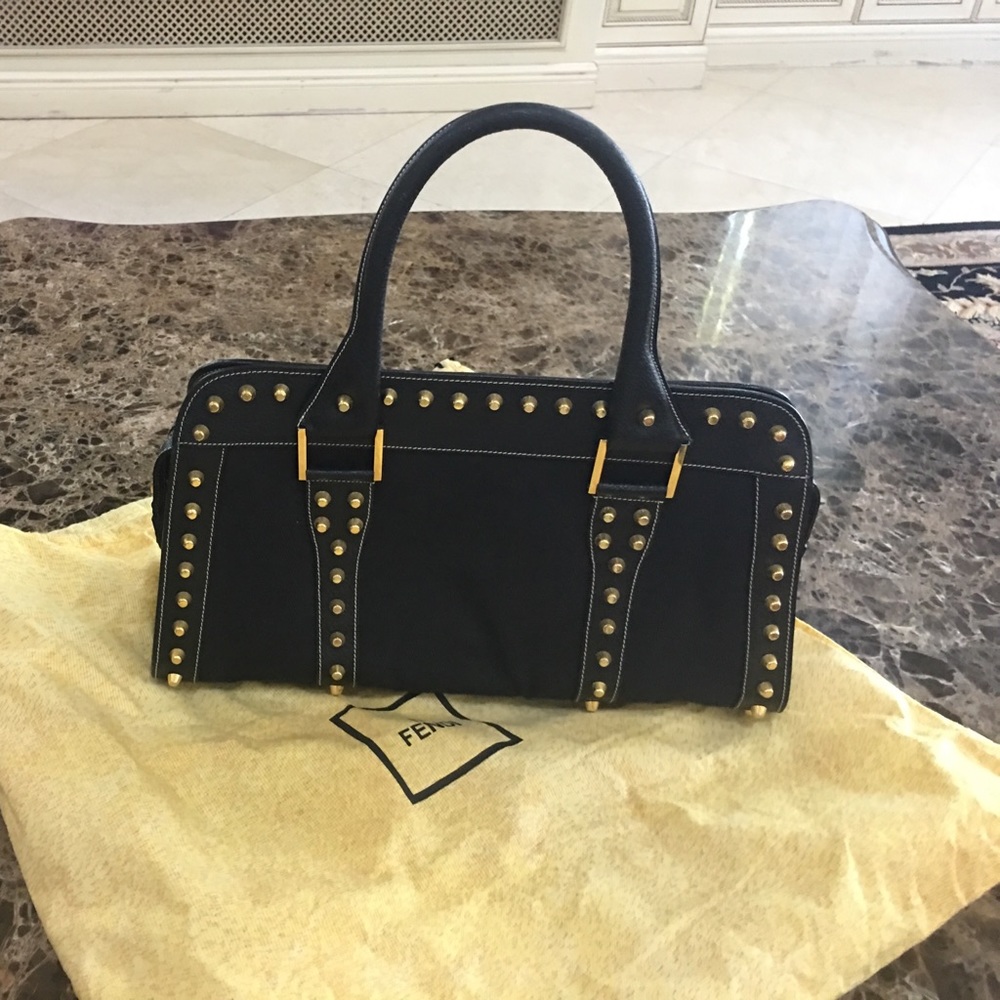 Fendi Studded Handbag