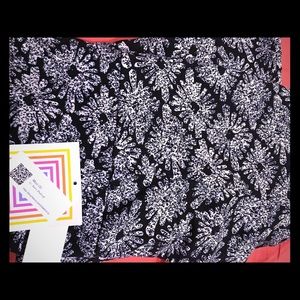 Lularoe Maxi Small black and white nwt - pretty