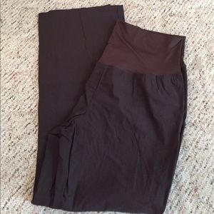 Brown maternity dress pants!