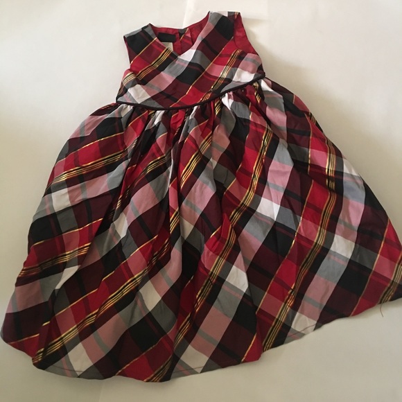 HOLIDAY EDITION RED BLACK FORMAL DRESS 4T - Picture 2 of 5