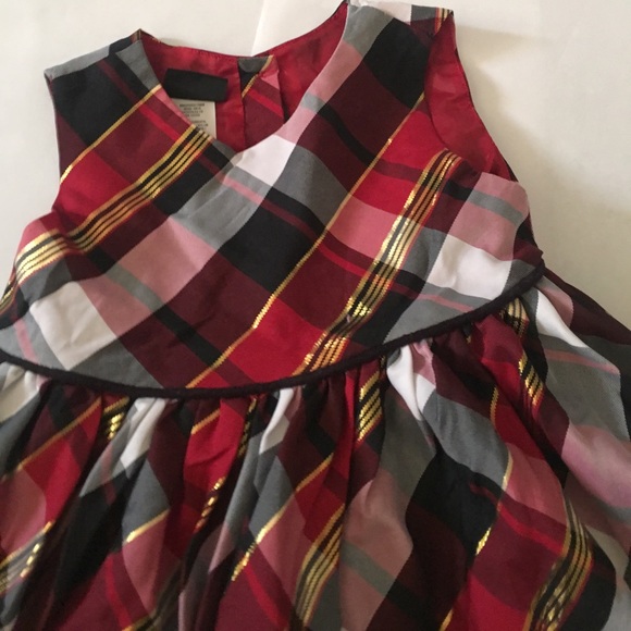 HOLIDAY EDITION RED BLACK FORMAL DRESS 4T - Picture 3 of 5