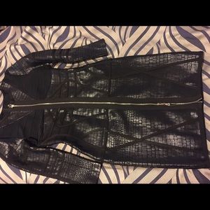 Black Scuba diver Fitted Dress
