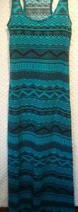 Tribal maxi dress