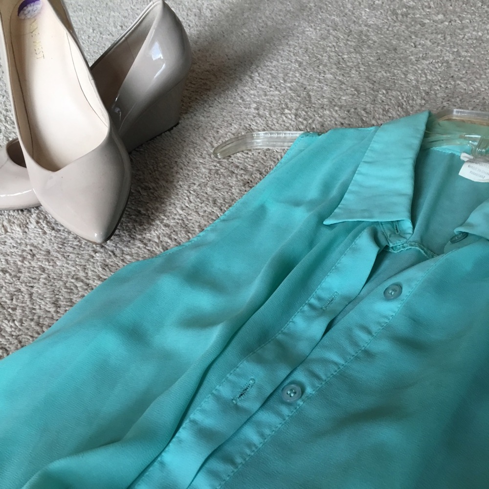 Pastel Green Summer top