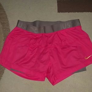 Nike Dri-Fit shorts with built in compression
