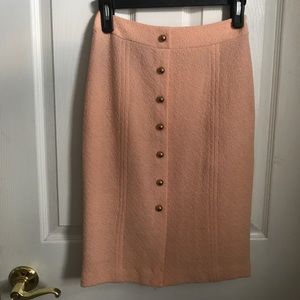 Millly of New York lined long pencil skirt