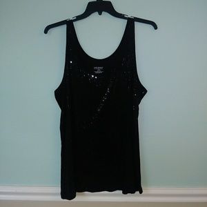 Sequence Black Tank Top