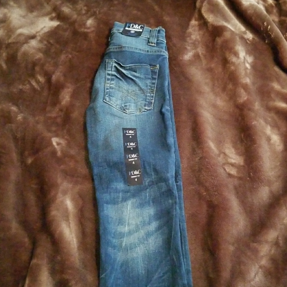 BOYS NWT PD&C JEANS..SIZE 4