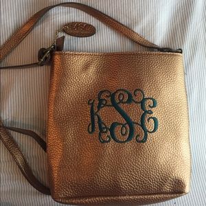 Never used! Copper colored crossbody bag