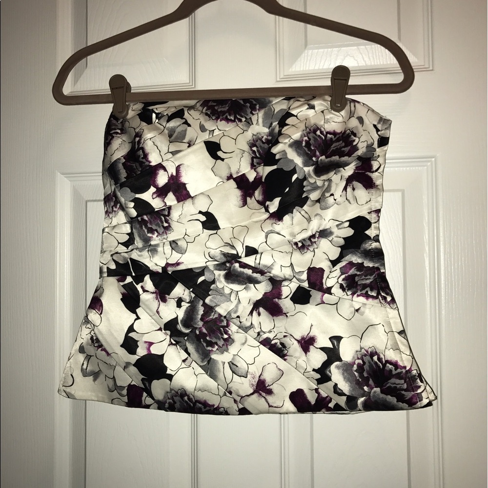 Strapless top