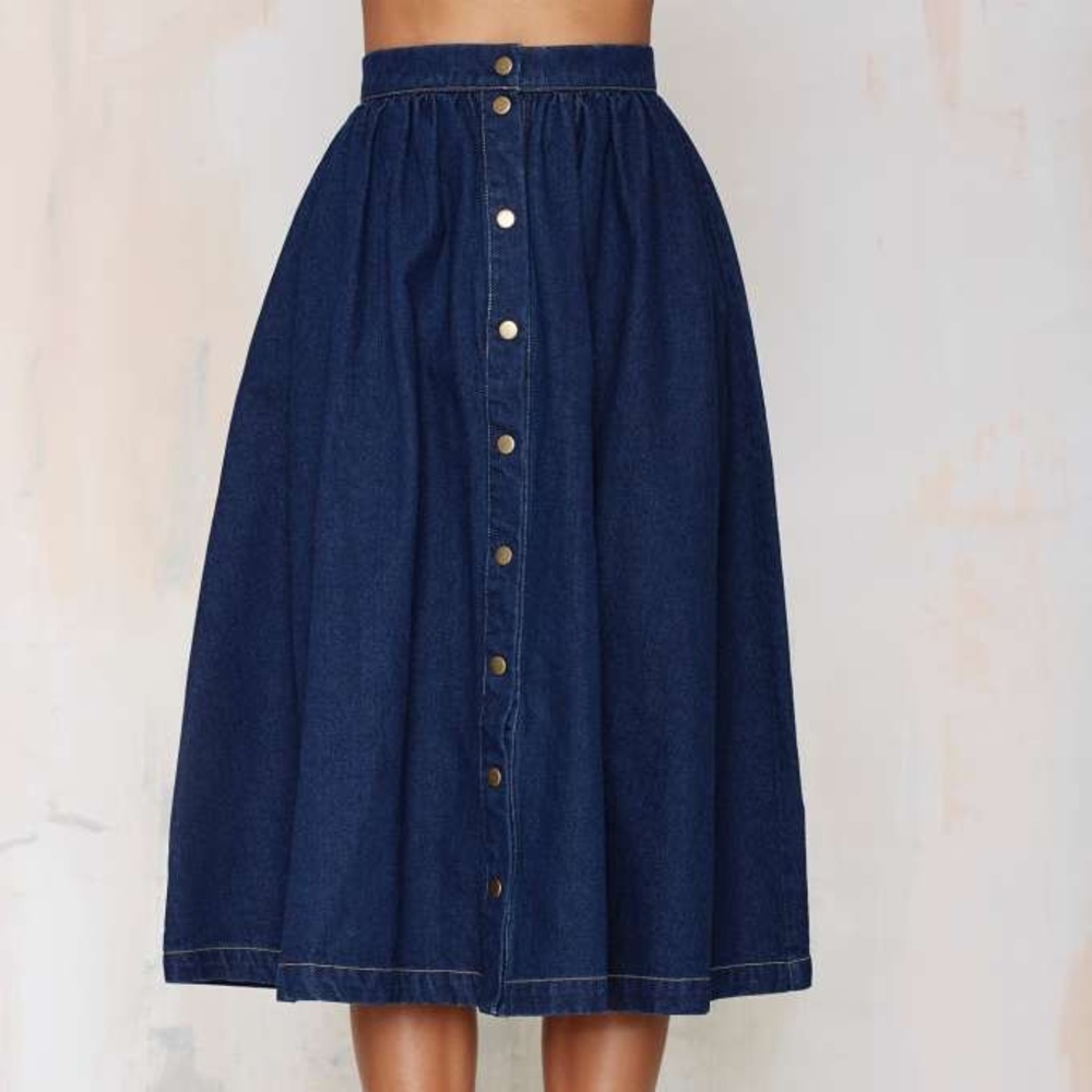 Nasty gal Denim skirt