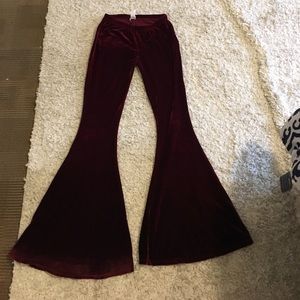 Red velvet flares