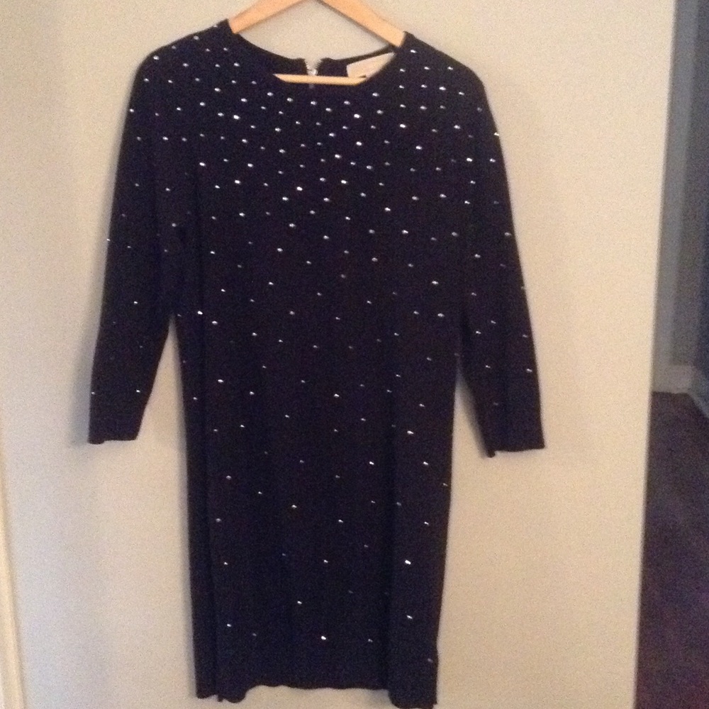 Michael Kors Embellished Sweater Dress
