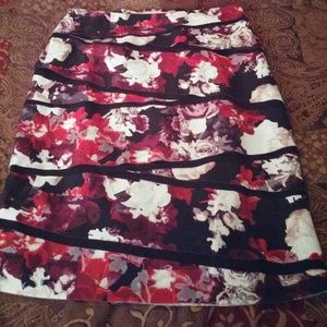 Floral skirt