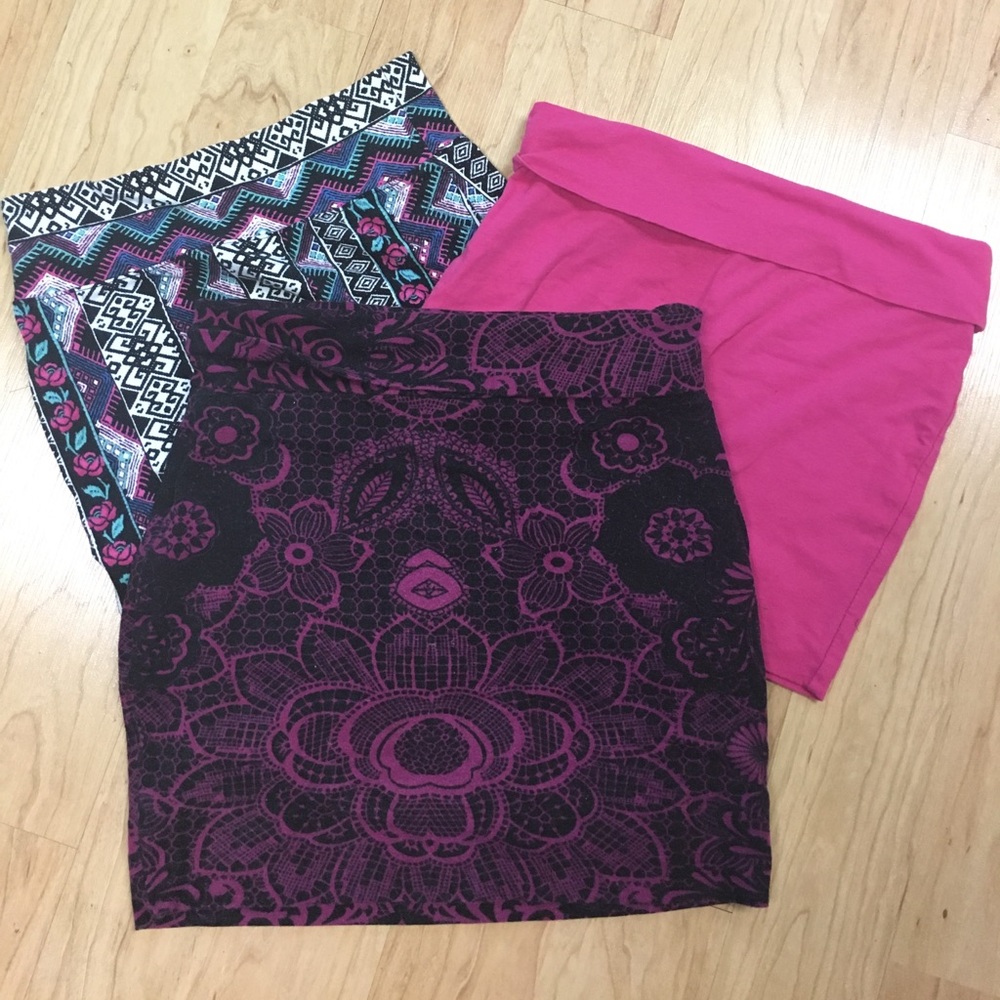 3 bandage skirts