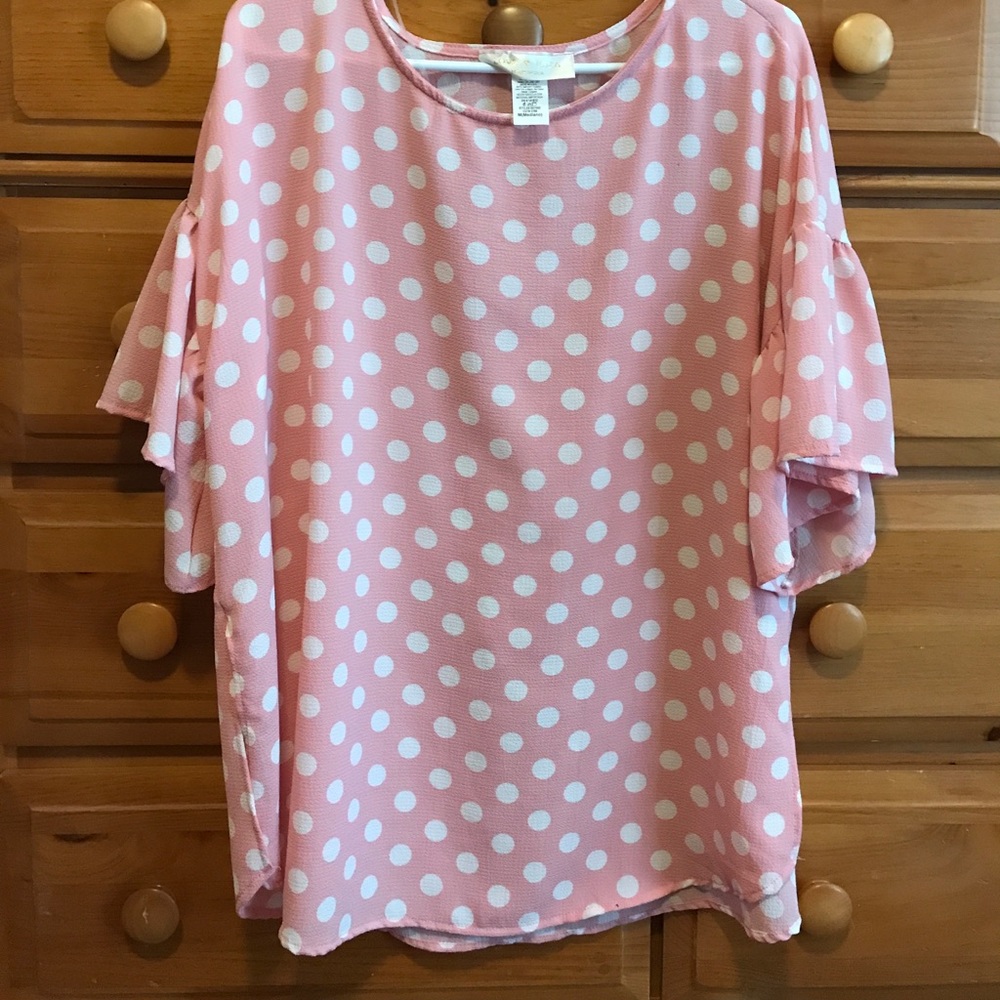 Bell sleeve top