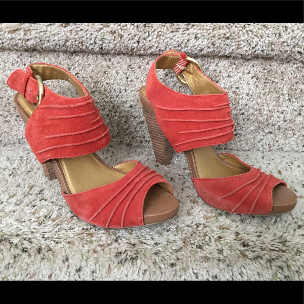Seychelles Gypsy Heels, Orange