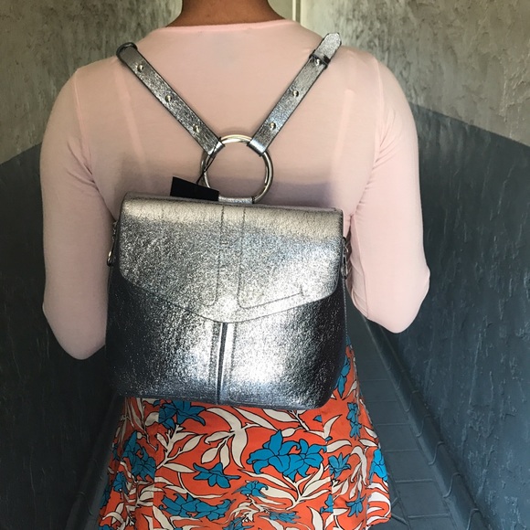 zara backpack glitter