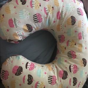 Cupcake Boppy cover with Boppy