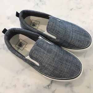 Gap, boys slip-on, chambray, 1M